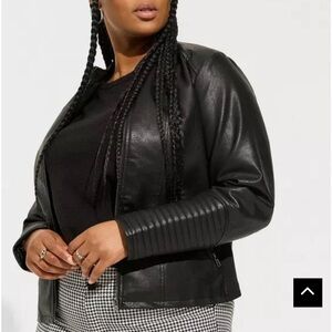 Women's Black Leather Jacket